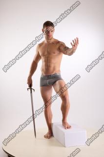 Piero Standing Statue Pose 